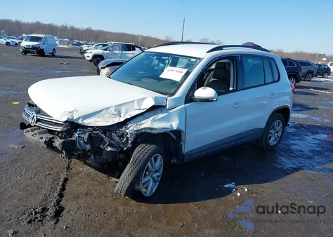 2016 Volkswagen Tiguan S from USA, damaged, VIN WVGAV7AX6GW603550